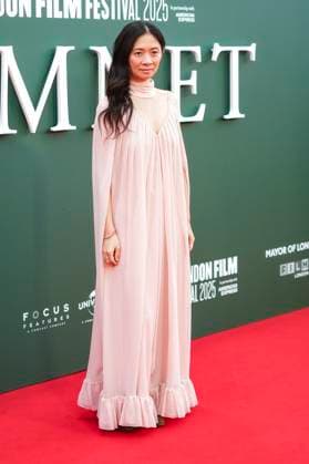 Chloe Zhao at the premiere of the feature film Hamnet at the 69 BFI London Film Festival 2025 at the Royal Festival Hall London, 11 10 2025 Foto:xJ.xEdwardsx xFuturexImagex hamnet_5021