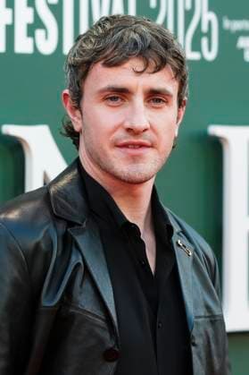 Paul Mescal at the premiere of the feature film Hamnet at the 69 BFI London Film Festival 2025 at the Royal Festival Hall London, 11 10 2025 Foto:xJ.xEdwardsx xFuturexImagex hamnet_5025