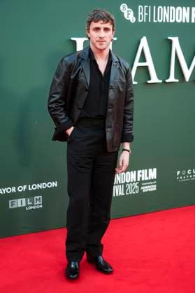 Paul Mescal at the premiere of the feature film Hamnet at the 69 BFI London Film Festival 2025 at the Royal Festival Hall London, 11 10 2025 Foto:xJ.xEdwardsx xFuturexImagex hamnet_5024