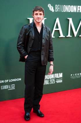 Paul Mescal at the premiere of the feature film Hamnet at the 69 BFI London Film Festival 2025 at the Royal Festival Hall London, 11 10 2025 Foto:xJ.xEdwardsx xFuturexImagex hamnet_5026