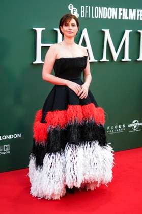 Jessie Buckley at the premiere of the feature film Hamnet at the 69 BFI London Film Festival 2025 at the Royal Festival Hall London, 11 10 2025 Foto:xJ.xEdwardsx xFuturexImagex hamnet_5031