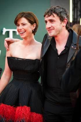 Paul Mescal and Jessie Buckley at the premiere of the feature film Hamnet at the 69 BFI London Film Festival 2025 at the Royal Festival Hall London, 11 10 2025 Foto:xJ.xEdwardsx xFuturexImagex hamnet_5035