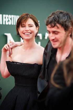 Paul Mescal and Jessie Buckley at the premiere of the feature film Hamnet at the 69 BFI London Film Festival 2025 at the Royal Festival Hall London, 11 10 2025 Foto:xJ.xEdwardsx xFuturexImagex hamnet_5036