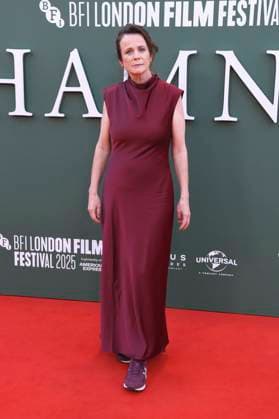 Emily Watson at the premiere of the feature film Hamnet at the 69 BFI London Film Festival 2025 at the Royal Festival Hall London, 11 10 2025 Foto:xS.xVasx xFuturexImagex hamnet_5048