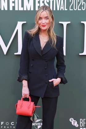 Laura Whitmore at the premiere of the feature film Hamnet at the 69 BFI London Film Festival 2025 at the Royal Festival Hall London, 11 10 2025 Foto:xS.xVasx xFuturexImagex hamnet_5055