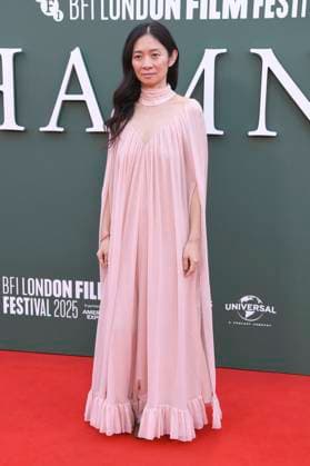 Chloe Zhao at the premiere of the feature film Hamnet at the 69 BFI London Film Festival 2025 at the Royal Festival Hall London, 11 10 2025 Foto:xS.xVasx xFuturexImagex hamnet_5074