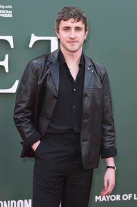 Paul Mescal at the premiere of the feature film Hamnet at the 69 BFI London Film Festival 2025 at the Royal Festival Hall London, 11 10 2025 Foto:xS.xVasx xFuturexImagex hamnet_5086