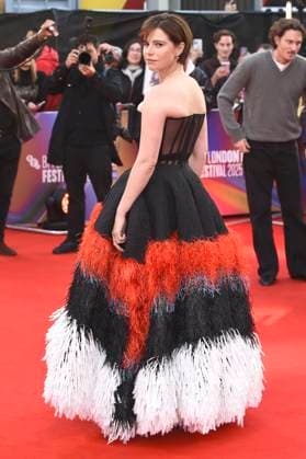 Jessie Buckley at the premiere of the feature film Hamnet at the 69 BFI London Film Festival 2025 at the Royal Festival Hall London, 11 10 2025 Foto:xS.xVasx xFuturexImagex hamnet_5088