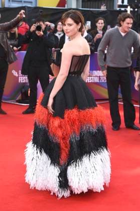 Jessie Buckley at the premiere of the feature film Hamnet at the 69 BFI London Film Festival 2025 at the Royal Festival Hall London, 11 10 2025 Foto:xS.xVasx xFuturexImagex hamnet_5089