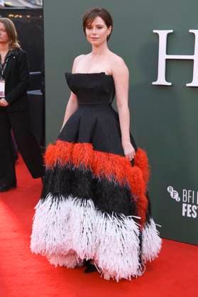 Jessie Buckley at the premiere of the feature film Hamnet at the 69 BFI London Film Festival 2025 at the Royal Festival Hall London, 11 10 2025 Foto:xS.xVasx xFuturexImagex hamnet_5095
