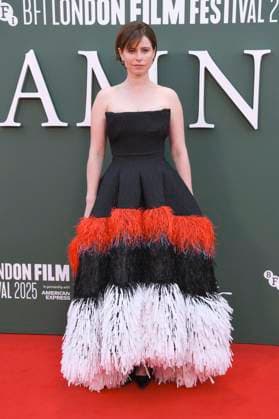 Jessie Buckley at the premiere of the feature film Hamnet at the 69 BFI London Film Festival 2025 at the Royal Festival Hall London, 11 10 2025 Foto:xS.xVasx xFuturexImagex hamnet_5096