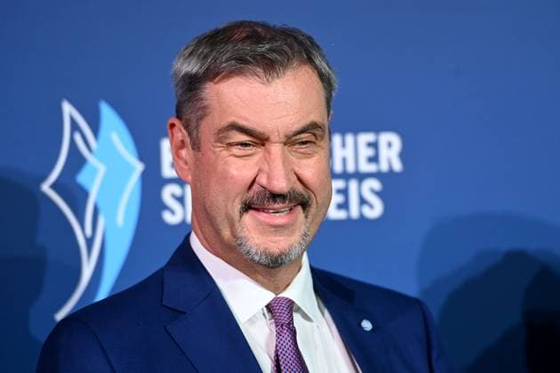 Markus SOEDER Ministerpraesident Bavaria and CSU Chairman, single picture, cropped single motif, portrait, portrait Bavarian Sports Award 2025 at BMW Welt, Red Carpet on 11 10 2025