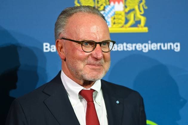 Karl Heinz RUMMENIGGE, former chairman of FC Bayern Muenchen, single image, cropped single motif, portrait, portrait, portrait Bavarian Sports Award 2025 at BMW Welt, red carpet, red carpet on 11 10 2025