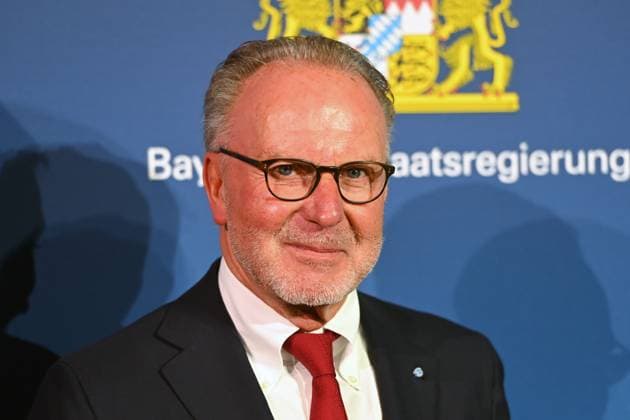 Karl Heinz RUMMENIGGE, former chairman of FC Bayern Muenchen, single image, cropped single motif, portrait, portrait, portrait Bavarian Sports Award 2025 at BMW Welt, red carpet, red carpet on 11 10 2025