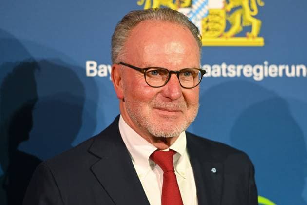 Karl Heinz RUMMENIGGE, former chairman of FC Bayern Muenchen, single image, cropped single motif, portrait, portrait, portrait Bavarian Sports Award 2025 at BMW Welt, red carpet, red carpet on 11 10 2025