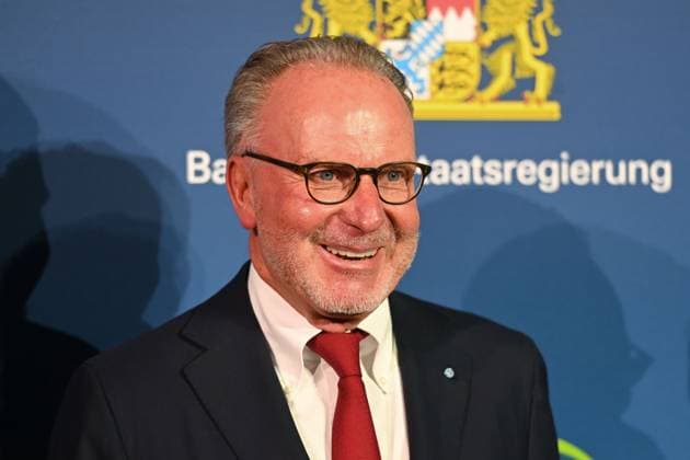 Karl Heinz RUMMENIGGE, former chairman of FC Bayern Muenchen, single image, cropped single motif, portrait, portrait, portrait Bavarian Sports Award 2025 at BMW Welt, red carpet, red carpet on 11 10 2025