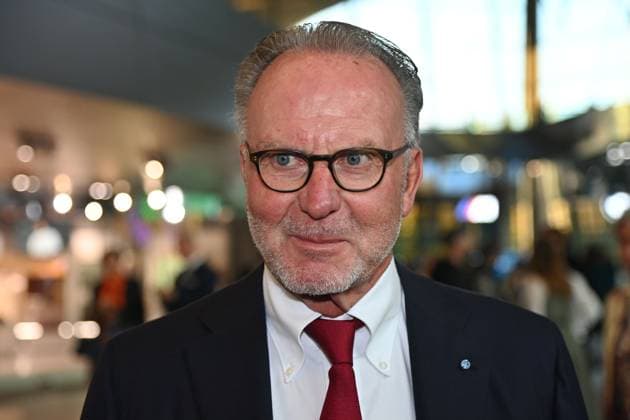 Karl Heinz RUMMENIGGE, former chairman of FC Bayern Muenchen, single image, cropped single motif, portrait, portrait, portrait Bavarian Sports Award 2025 at BMW Welt, red carpet, red carpet on 11 10 2025