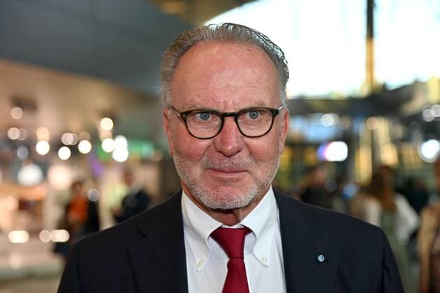 Karl Heinz RUMMENIGGE, former chairman of FC Bayern Muenchen, single image, cropped single motif, portrait, portrait, portrait Bavarian Sports Award 2025 at BMW Welt, red carpet, red carpet on 11 10 2025