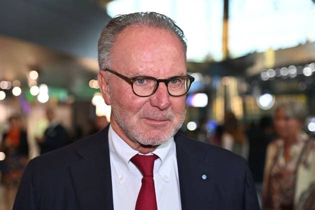 Karl Heinz RUMMENIGGE, former chairman of FC Bayern Muenchen, single image, cropped single motif, portrait, portrait, portrait Bavarian Sports Award 2025 at BMW Welt, red carpet, red carpet on 11 10 2025