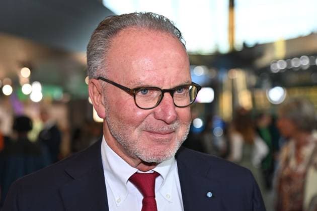 Karl Heinz RUMMENIGGE, former chairman of FC Bayern Muenchen, single image, cropped single motif, portrait, portrait, portrait Bavarian Sports Award 2025 at BMW Welt, red carpet, red carpet on 11 10 2025