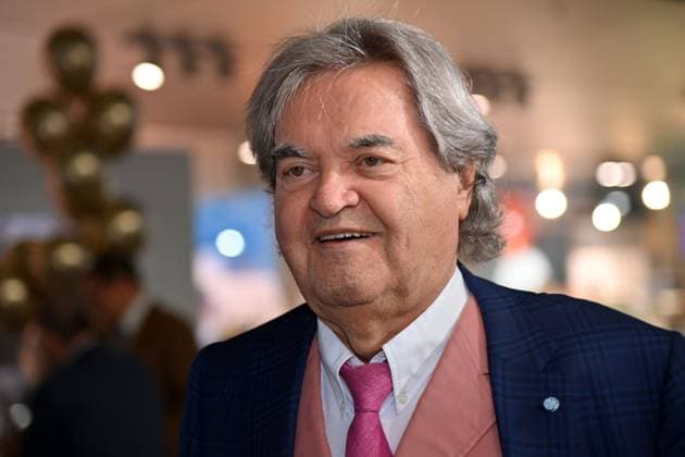 Helmut MARKWORT, single image,cropped single motif,portrait,portrait,portrait Bavarian Sports Award 2025 at BMW Welt, Red Carpet,Red Carpet on 11 10 2025