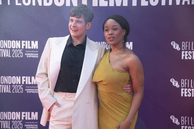 London Film Festival 2025 - The Choral Arrivals at Royal Festival Hall, Southbank, London Shaun Thomas, Amara Okereke attends the Headline Gala of The Choral at The 69th BFI London Film Festival at Royal Festival Hall, Southbank, London, England, UK on Sunday 12 October, 2025., Credit:Justin Ng Avalon UK, England, London, Royal Festival Hall, Southbank  Copyright: xJustinxNgx xAvalonx 1044967414