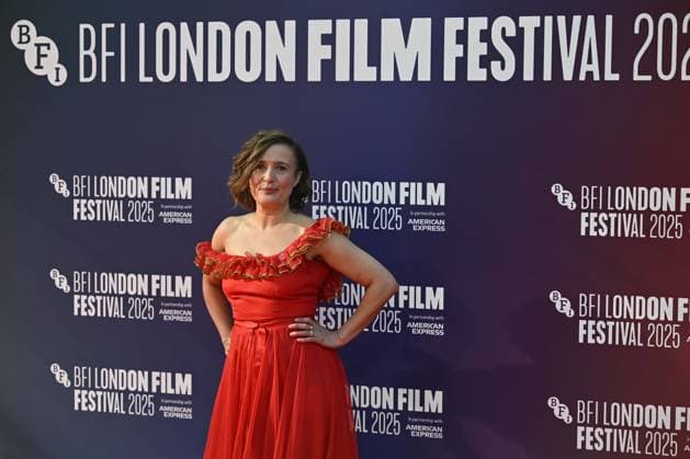 The Choral Gala at 69th BFI London Film Festival LONDON, UNITED KINGDOM - OCTOBER 12: Lyndsey Marshal attends the UK premiere of The Choral during the 69th BFI London Film Festival at the Royal Festival Hall in London, United Kingdom on October 12, 2025. Rasid Necati Aslim Anadolu London United Kingdom. Editorial use only. Please get in touch for any other usage.  Copyright: x2025xAnadoluxRasidxNecatixAslimx