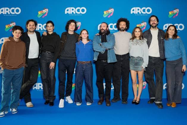 Ugo Bienvenu, Margot Ringard Oldra, Vincent Macaigne, William Lebghil, Natalie Portman, Arnaud Toulon and Sophie Mas Avant première du film danimation Arco , produit par N Portman à lUGC Ciné Cité Bercy à Paris, le 12 octobre 2025 Julien Sarkissian Bestimage Preview of the animated film Arco , produced by N Portman at the UGC Ciné Cité Bercy in Paris, on October 12, 2025 Paris France Copyright: xJulienxSarkissianx xBestimagexJulienxSarkissianx xBestimagex