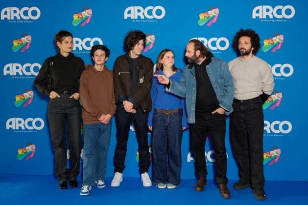 Alma Jodorowsky, Ugo Bienvenu, Vincent Macaigne, William Lebghil Avant première du film danimation Arco , produit par N Portman à lUGC Ciné Cité Bercy à Paris, le 12 octobre 2025 Julien Sarkissian Bestimage Preview of the animated film Arco , produced by N Portman at the UGC Ciné Cité Bercy in Paris, on October 12, 2025 Paris France  Copyright: xJulienxSarkissianx xBestimagexJulienxSarkissianx xBestimagex