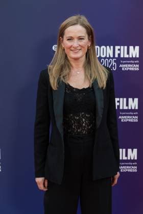 October 12, 2025, London, England, United Kingdom: MARIE-CLAIRE BENSON attends the UK premiere of H is for Hawk during the 69th BFI London Film Festival at the Royal Festival Hall. London United Kingdom - ZUMAs371 20251012_zip_s371_006 Copyright: xWiktorxSzymanowiczx