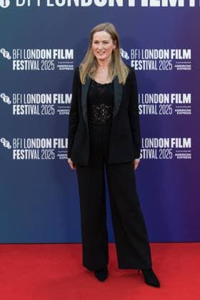October 12, 2025, London, England, United Kingdom: MARIE-CLAIRE BENSON attends the UK premiere of H is for Hawk during the 69th BFI London Film Festival at the Royal Festival Hall. London United Kingdom - ZUMAs371 20251012_zip_s371_007 Copyright: xWiktorxSzymanowiczx