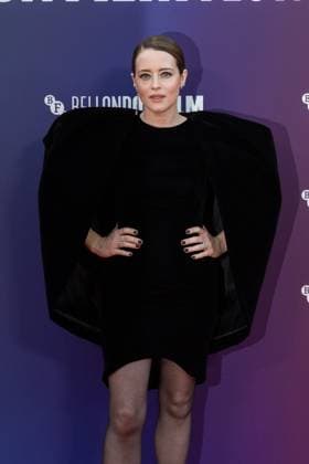 October 12, 2025, London, England, United Kingdom: CLAIRE FOY attends the UK premiere of H is for Hawk during the 69th BFI London Film Festival at the Royal Festival Hall. London United Kingdom - ZUMAs371 20251012_zip_s371_017 Copyright: xWiktorxSzymanowiczx