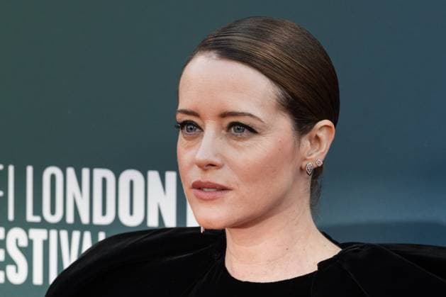 October 12, 2025, London, England, United Kingdom: CLAIRE FOY attends the UK premiere of H is for Hawk during the 69th BFI London Film Festival at the Royal Festival Hall. London United Kingdom - ZUMAs371 20251012_zip_s371_021 Copyright: xWiktorxSzymanowiczx