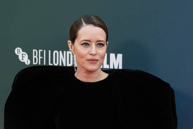 October 12, 2025, London, England, United Kingdom: CLAIRE FOY attends the UK premiere of H is for Hawk during the 69th BFI London Film Festival at the Royal Festival Hall. London United Kingdom - ZUMAs371 20251012_zip_s371_022 Copyright: xWiktorxSzymanowiczx