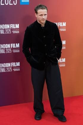 October 12, 2025, London, England, United Kingdom: JOSH DYLAN attends the UK premiere of H is for Hawk during the 69th BFI London Film Festival at the Royal Festival Hall. London United Kingdom - ZUMAs371 20251012_zip_s371_026 Copyright: xWiktorxSzymanowiczx