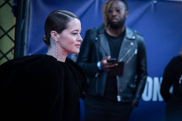 October 12, 2025, London, United Kingdom: Claire Foy attends the H Is for Hawk BFI Patrons Gala at the 69th BFI London Film Festival at The Royal Festival Hall. London United Kingdom - ZUMAs197 20251012_aaa_s197_249 Copyright: xLoredanaxSangiulianox