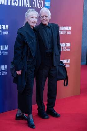 October 12, 2025, London, United Kingdom: Lindsay Duncan and Hilton McRae attend the H Is for Hawk BFI Patrons Gala at the 69th BFI London Film Festival at The Royal Festival Hall. London United Kingdom - ZUMAs197 20251012_aaa_s197_269 Copyright: xLoredanaxSangiulianox