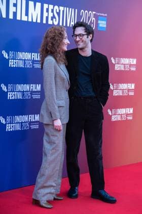 October 12, 2025, London, United Kingdom: Eden Epstein and Arty Froushan attend the H Is for Hawk BFI Patrons Gala at the 69th BFI London Film Festival at The Royal Festival Hall. London United Kingdom - ZUMAs197 20251012_aaa_s197_272 Copyright: xLoredanaxSangiulianox