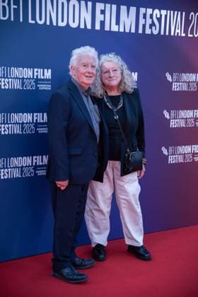 The Choral Screening - The 69th BFI London Film Festival in London - 12 Oct 2025 Jenny Beavan (R) and guest attend The Choral screening during the 69th BFI London Film Festival at The Royal Festival Hall. London United Kingdom Copyright: xLoredanaxSangiulianox xSOPAxImagesx LSangiuliano-5860