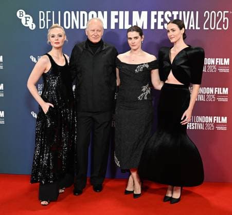 Celebrities attend the ˜Sentimental Value™ headline gala screening during The 69th BFI London Film Festival Featuring: Stellan Skarsgaard, Elle Fanning Inga Ibsdotter Lilleaas and Renate Reinsve Where: London, United Kingdom When: 12 Oct 2025 Credit: Cover Images EDITORIAL USE ONLY. NOT FOR USE BY NEWSPAPERS BASED IN THE UK. Copyright: xx coverimg55173516