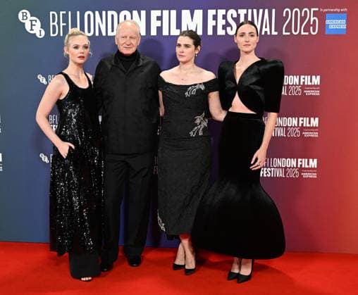 Celebrities attend the ˜Sentimental Value™ headline gala screening during The 69th BFI London Film Festival Featuring: Stellan Skarsgaard, Elle Fanning Inga Ibsdotter Lilleaas and Renate Reinsve Where: London, United Kingdom When: 12 Oct 2025 Credit: Cover Images EDITORIAL USE ONLY. NOT FOR USE BY NEWSPAPERS BASED IN THE UK. Copyright: xx coverimg55173517