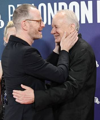 Celebrities attend the ˜Sentimental Value™ headline gala screening during The 69th BFI London Film Festival Featuring: Joachim Trier and Stellan Skarsgaard Where: London, United Kingdom When: 12 Oct 2025 Credit: Cover Images EDITORIAL USE ONLY. NOT FOR USE BY NEWSPAPERS BASED IN THE UK. Copyright: xx coverimg55173520