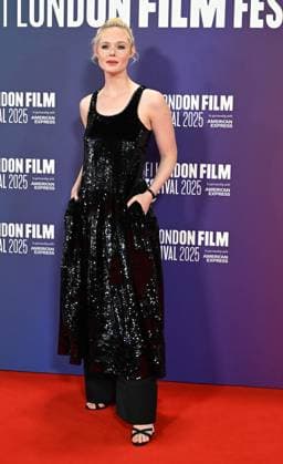 Celebrities attend the ˜Sentimental Value™ headline gala screening during The 69th BFI London Film Festival Featuring: Elle Fanning Where: London, United Kingdom When: 12 Oct 2025 Credit: Cover Images EDITORIAL USE ONLY. NOT FOR USE BY NEWSPAPERS BASED IN THE UK. Copyright: xx coverimg55173526