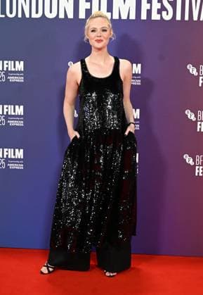 Celebrities attend the ˜Sentimental Value™ headline gala screening during The 69th BFI London Film Festival Featuring: Elle Fanning Where: London, United Kingdom When: 12 Oct 2025 Credit: Cover Images EDITORIAL USE ONLY. NOT FOR USE BY NEWSPAPERS BASED IN THE UK. Copyright: xx coverimg55173528