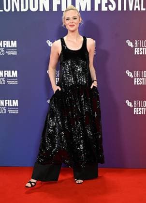 Celebrities attend the ˜Sentimental Value™ headline gala screening during The 69th BFI London Film Festival Featuring: Elle Fanning Where: London, United Kingdom When: 12 Oct 2025 Credit: Cover Images EDITORIAL USE ONLY. NOT FOR USE BY NEWSPAPERS BASED IN THE UK. Copyright: xx coverimg55173529