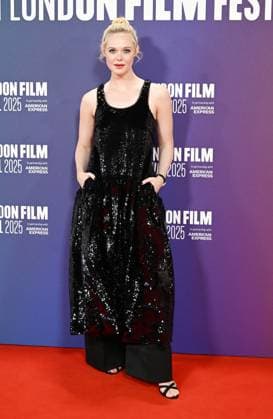 Celebrities attend the ˜Sentimental Value™ headline gala screening during The 69th BFI London Film Festival Featuring: Elle Fanning Where: London, United Kingdom When: 12 Oct 2025 Credit: Cover Images EDITORIAL USE ONLY. NOT FOR USE BY NEWSPAPERS BASED IN THE UK. Copyright: xx coverimg55173533