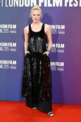 Celebrities attend the ˜Sentimental Value™ headline gala screening during The 69th BFI London Film Festival Featuring: Elle Fanning Where: London, United Kingdom When: 12 Oct 2025 Credit: Cover Images EDITORIAL USE ONLY. NOT FOR USE BY NEWSPAPERS BASED IN THE UK. Copyright: xx coverimg55173537