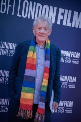 October 12, 2025, London, United Kingdom: Sir Ian McKellen attends The Choral screening during the 69th BFI London Film Festival at The Royal Festival Hall. London United Kingdom - ZUMAs197 20251012_aaa_s197_348 Copyright: xLoredanaxSangiulianox