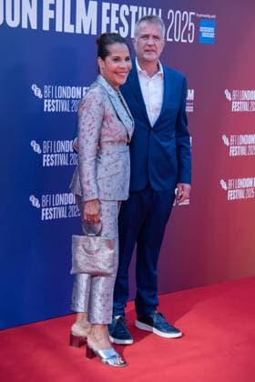 October 12, 2025, London, United Kingdom: Lynn Blades and Damian Jones attend The Choral screening during the 69th BFI London Film Festival at The Royal Festival Hall. London United Kingdom - ZUMAs197 20251012_aaa_s197_375 Copyright: xLoredanaxSangiulianox