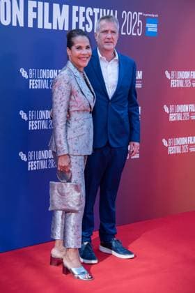 October 12, 2025, London, United Kingdom: Lynn Blades and Damian Jones attend The Choral screening during the 69th BFI London Film Festival at The Royal Festival Hall. London United Kingdom - ZUMAs197 20251012_aaa_s197_383 Copyright: xLoredanaxSangiulianox